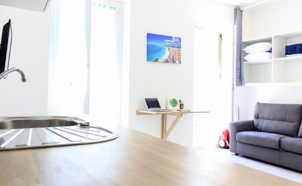 Nice - Studio Cosy Hypercentre A 500M De La Plage 外观 照片