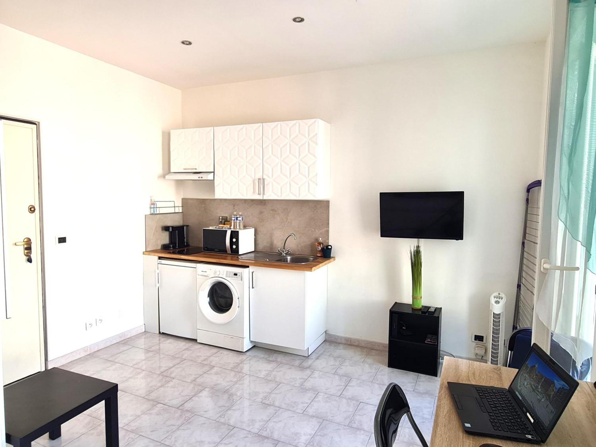 Nice - Studio Cosy Hypercentre A 500M De La Plage 外观 照片